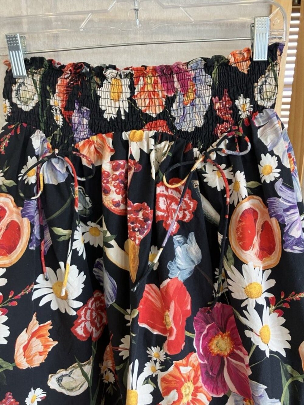 Free People Boho Floral Skirt Set Skirt & Top Cotton Alina Lui Kashi, Small - Picture 8 of 10